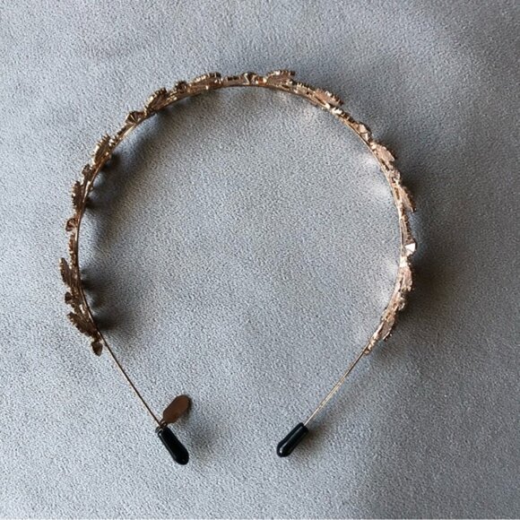 Tasha ~ Floral Cubic Zirconia Headband main image 6